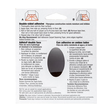 Duck® Carpet Tape, 3" Core, 1.88" X 75 Ft, White freeshipping - TVN Wholesale